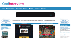 Desktop Screenshot of coolinterview.com